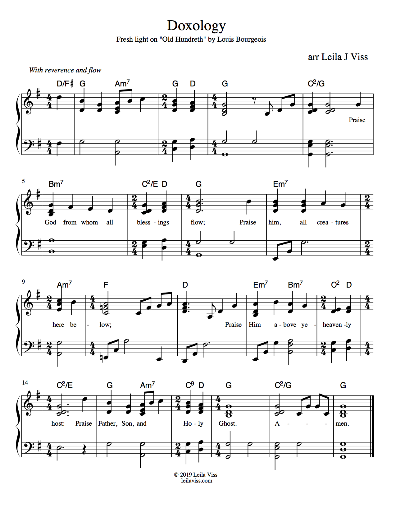 Doxology — Leila Viss, 88PK Doxology — Leila Viss, 88PK